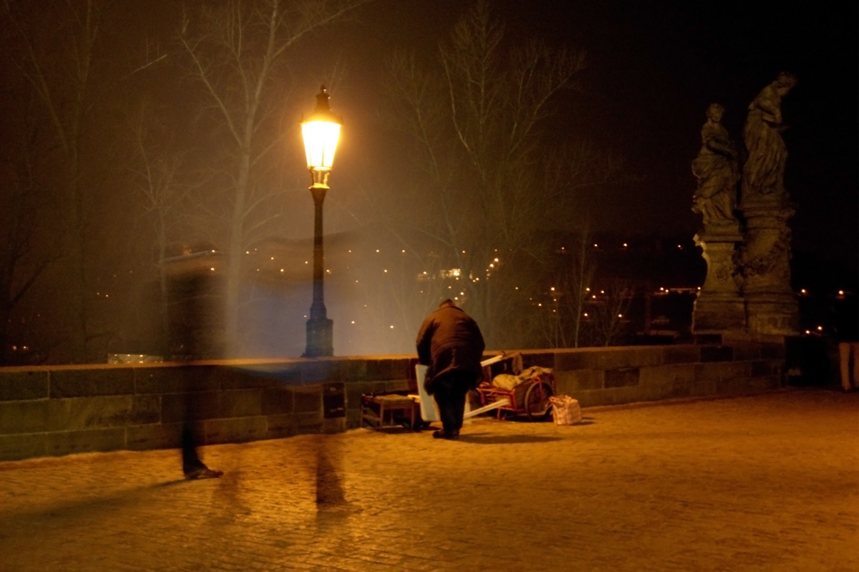 Make sure you don't turn your back on any opportunity, at any time. King Charles Bridge, Prague. Photo © Don Allen