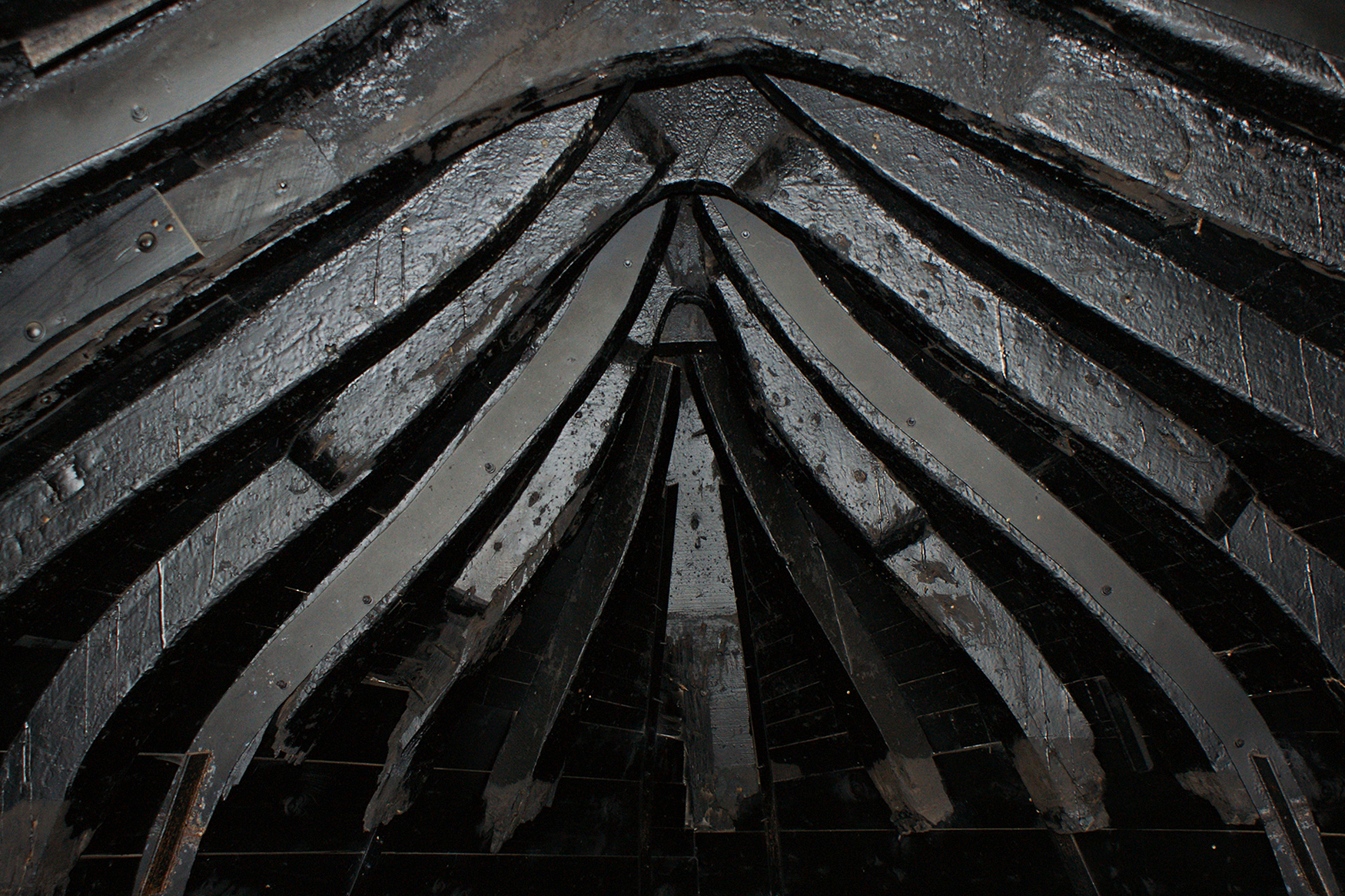 A good structure, from another angle, is still a structure. Upturned boat into house, Lindisfarne, Northumberland, UK. Photo © Don Allen